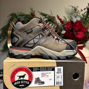Red Wing Irish Setter Shoes 83212 Crosby 4" Hiker Work Boots Women's‎ 5.5